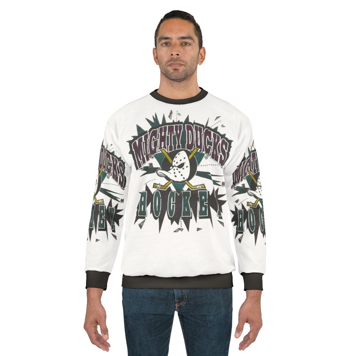 Funny Hockey Mighty Ducks Sports Sweatshirt