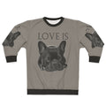 A cozy French Bulldog sweatshirt for dog lovers