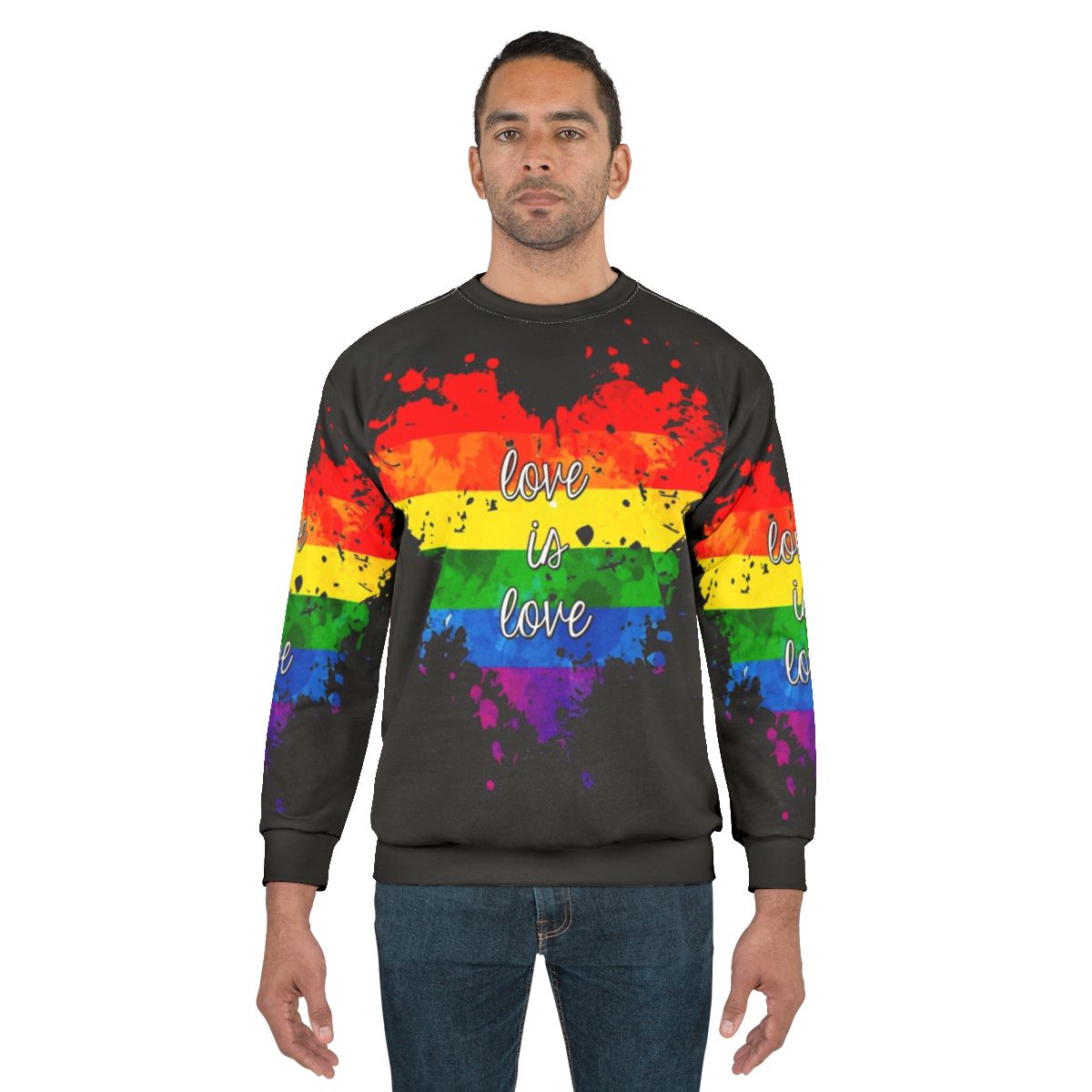 Love Is Love Rainbow Pride Sweatshirt