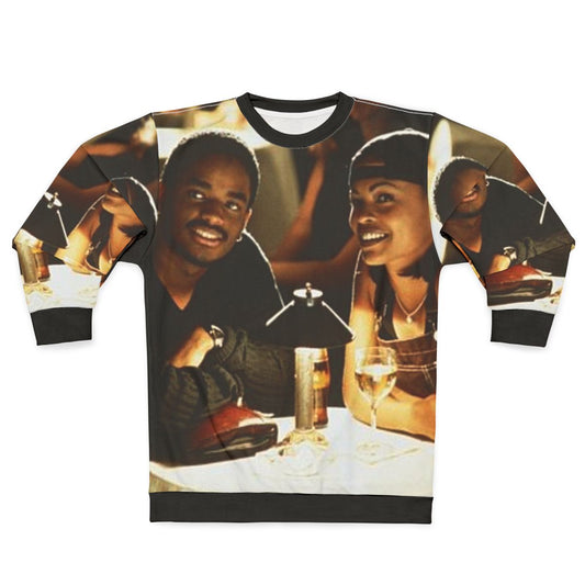 Love Jones Sweatshirt - Black Graphic Tee Inspired by the Classic Film