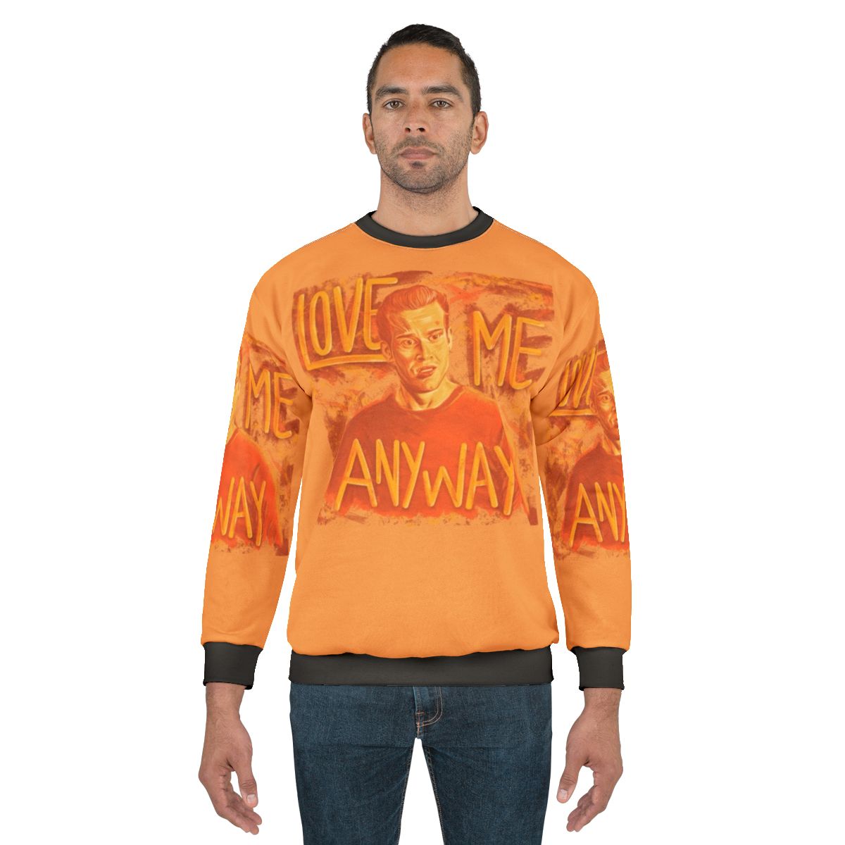 Evan Buckley "Love Me Anyway" 9-1-1 TV Show Firefighter Crew Sweatshirt