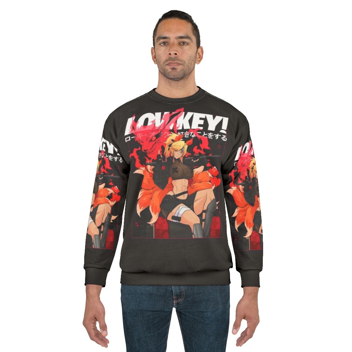 Lowkey Anime Sweatshirt - Anime Hoodie Fashion