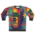 Psychedelic LSD 25 Sandoz Vial Blotter Art Sweatshirt
