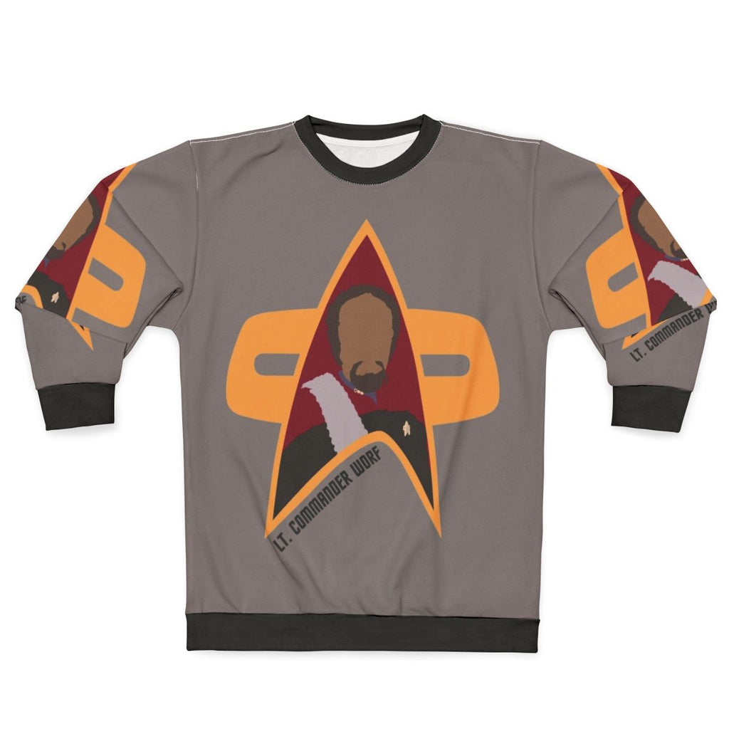Lieutenant Commander Worf Star Trek DS9 Sweatshirt