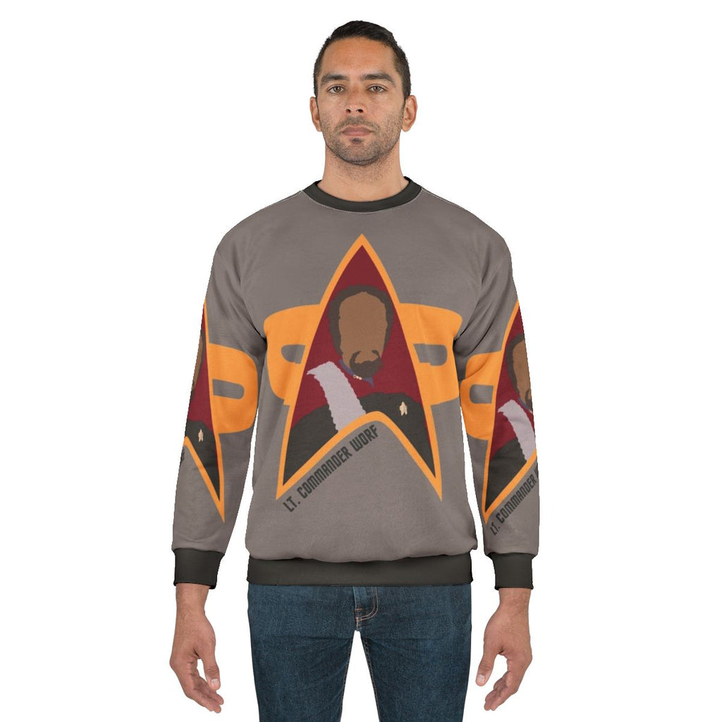 Lieutenant Commander Worf Star Trek DS9 Sweatshirt