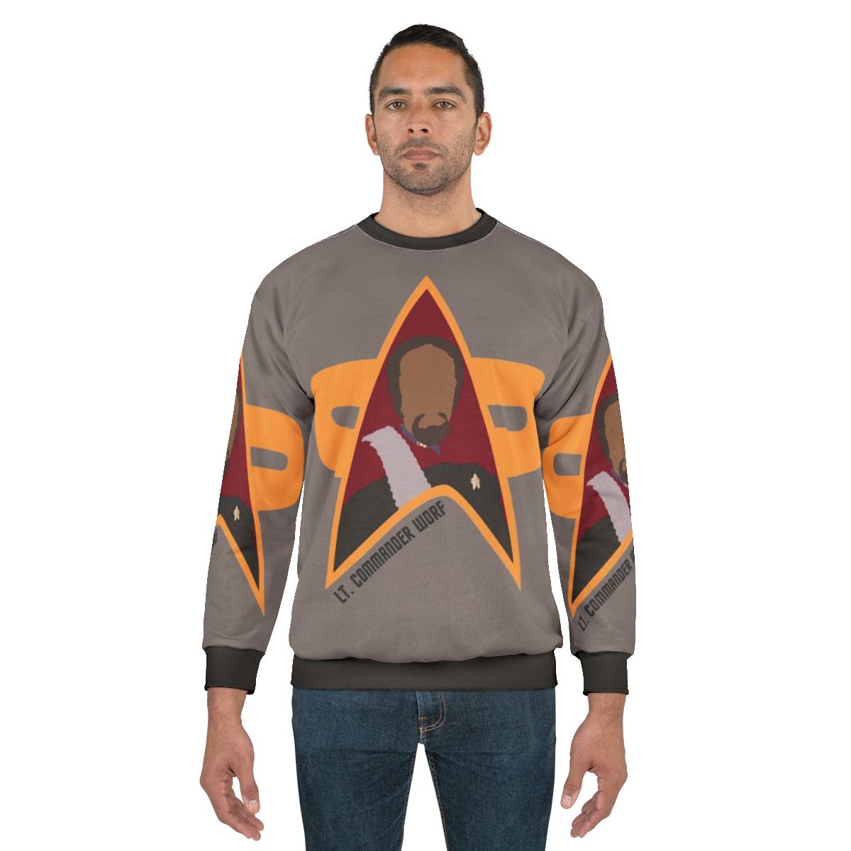 Lieutenant Commander Worf Star Trek DS9 Sweatshirt