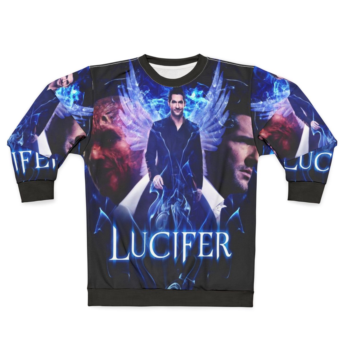 Lucifer Morningstar Devil Vs Angel Sweatshirt
