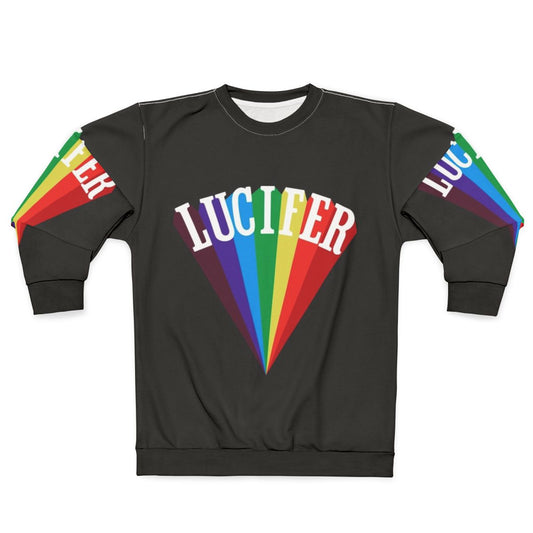 Lucifer Rising Sweatshirt - Avant-Garde Occult Fashion