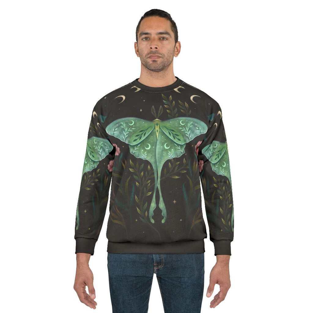Botanical Luna and Forester Moth Sweatshirt
