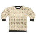 Watercolor fishing lures sweatshirt