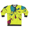 Lysis in Colour Sweatshirt - Vibrant design depicting bacteriophage lysis