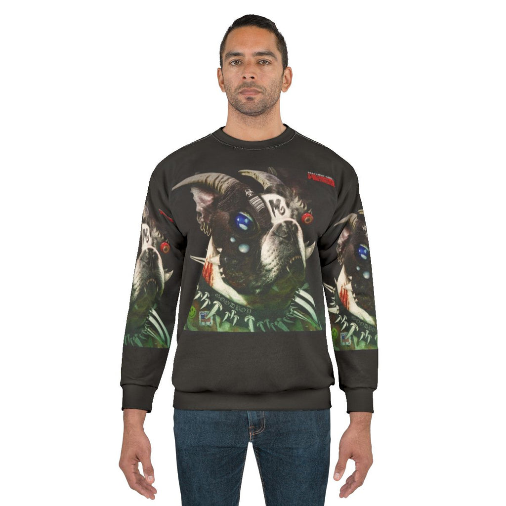 Machine Girl U Void Synthesizer Album Cover Sweatshirt | Electronic Music Apparel