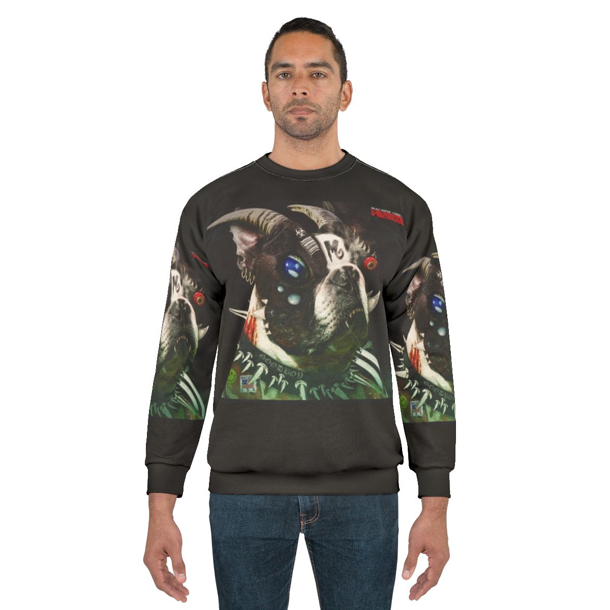 Machine Girl U Void Synthesizer Album Cover Sweatshirt | Electronic Music Apparel