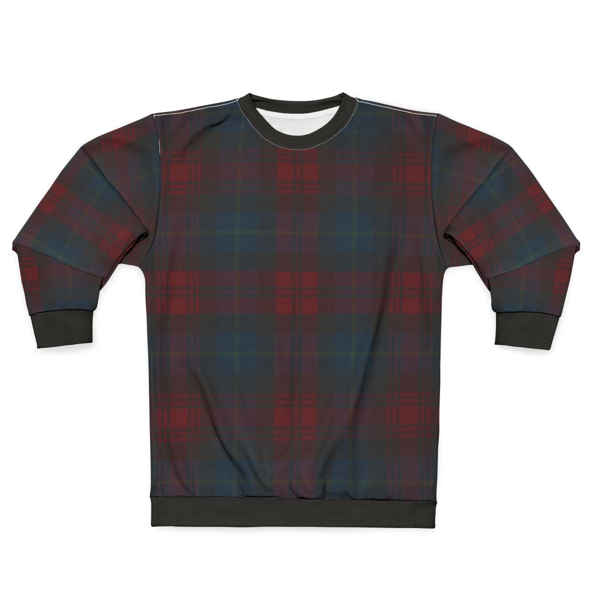 Maclachlan Scottish Tartan Sweatshirt with Clan Crest