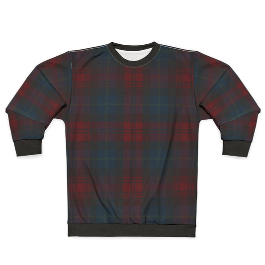 Maclachlan Scottish Tartan Sweatshirt with Clan Crest