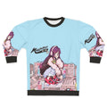 Macross 82-99 anime inspired sweatshirt with retro Japanese music and aesthetic