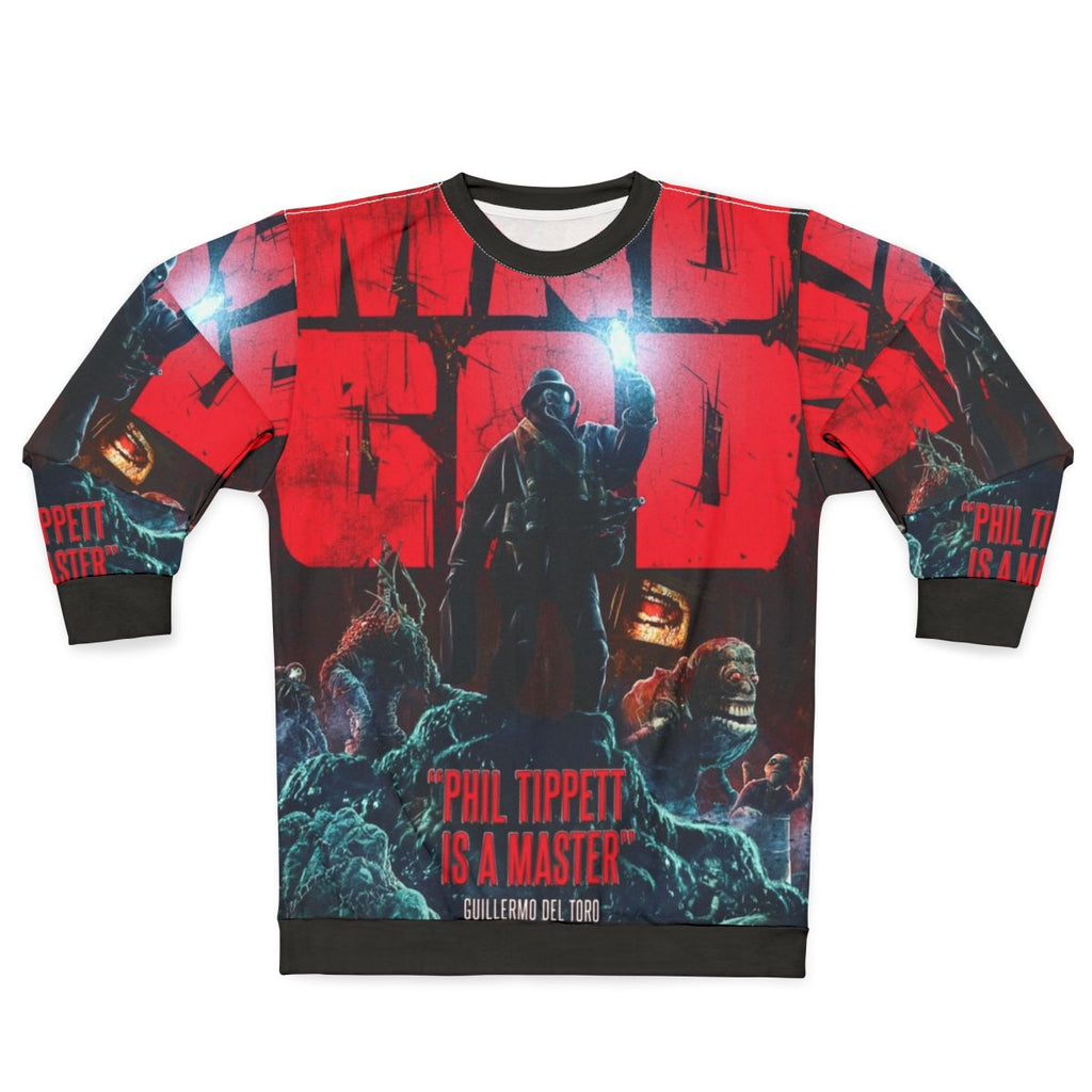 Mad God Movie Poster Sweatshirt - Cult Classic Sci-Fi Fan Apparel