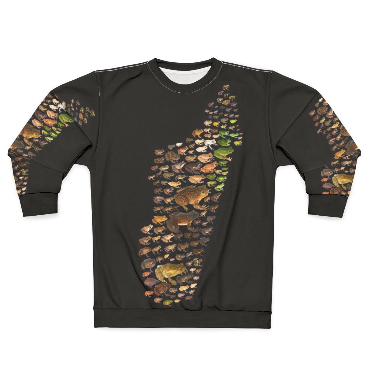 Madagascar Frog Sweatshirt - Colorful Frog Illustration