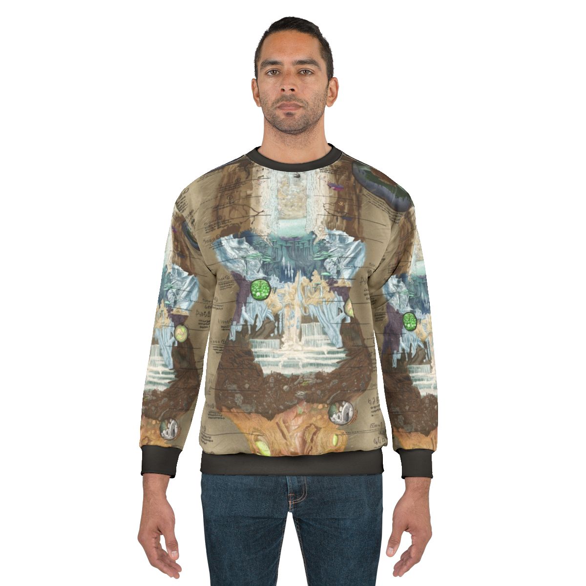 Made in Abyss Abyss Chart Graphic Sweatshirt