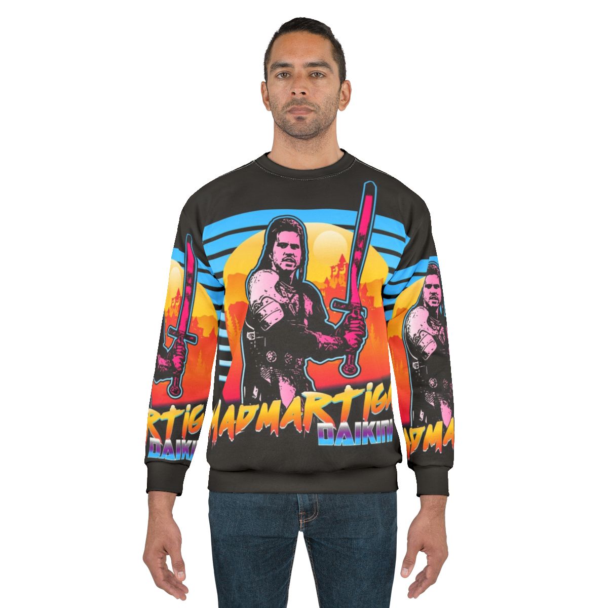 Madmartigan Outrun Style Sweatshirt