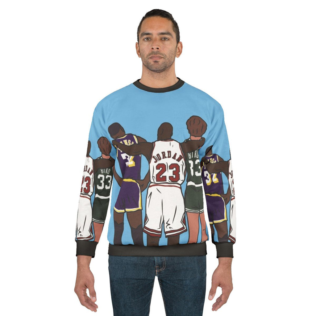 Retro Magic Jordan Bird NBA Sweatshirt