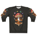 Psychedelic magic mushroom buddha sweatshirt