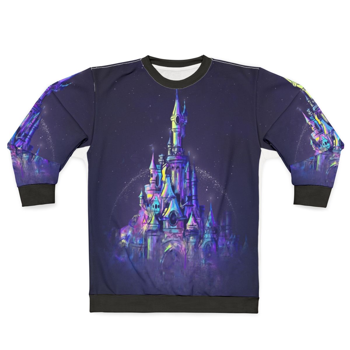 Magical princess fairytale castle kingdom sweatshirt