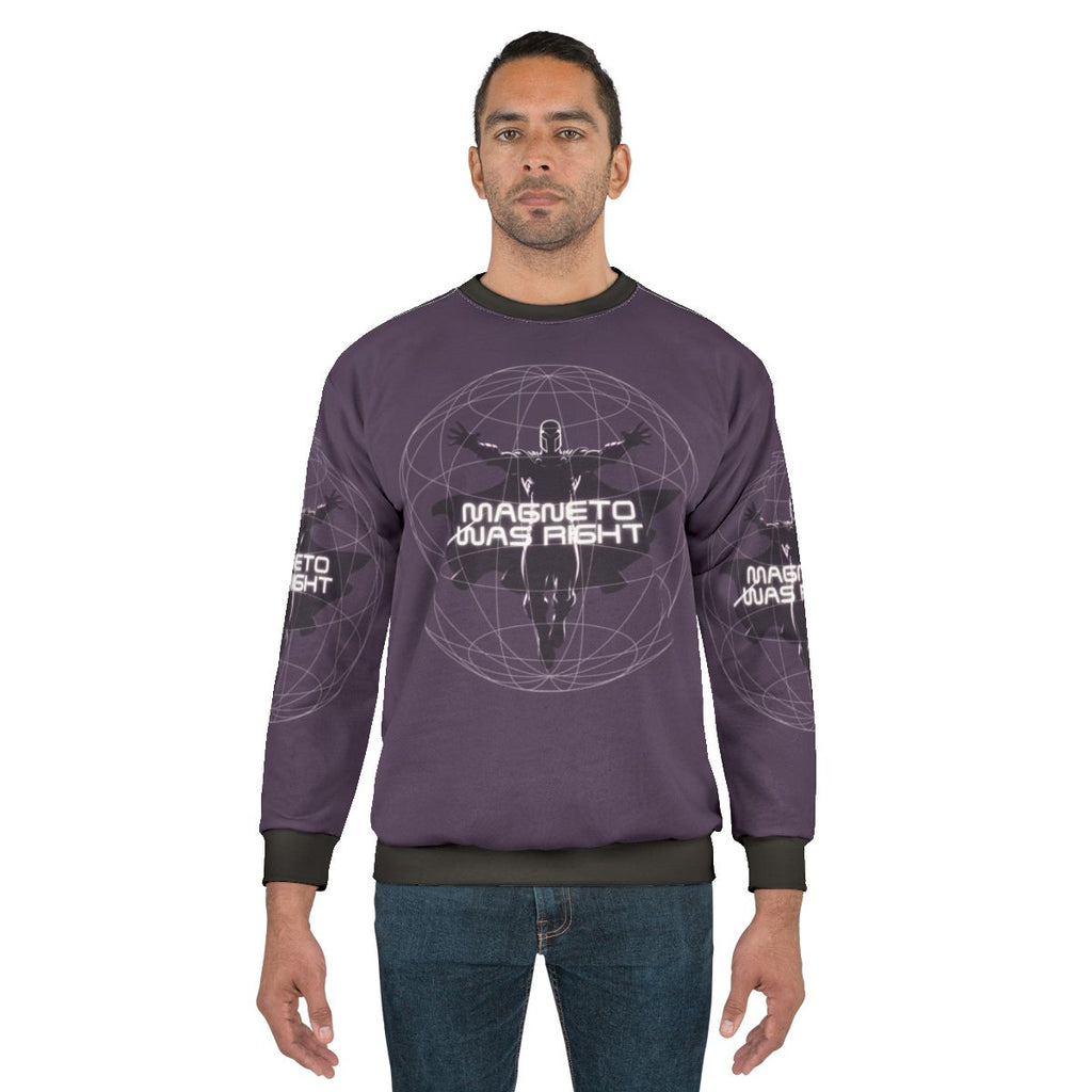 Magnet0 Was Right Superhero Sweatshirt