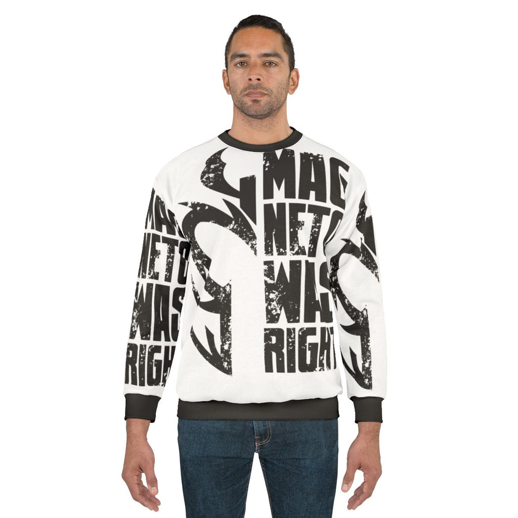 Magneto Was Right X-Men Inspired Mutant Resistance Sweatshirt