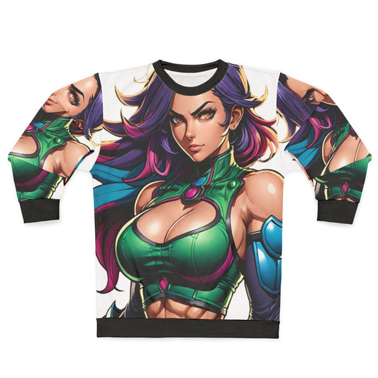 Magnificent superhero sweatshirt for women