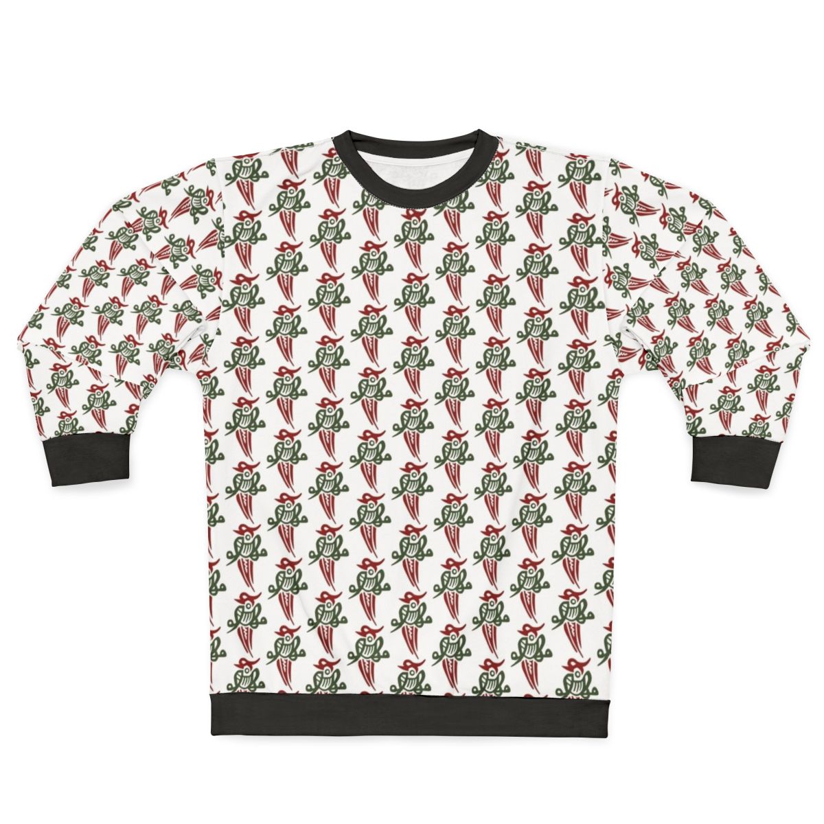 Mahjong Tile Bird Yat Sok Asian Culture Sweatshirt