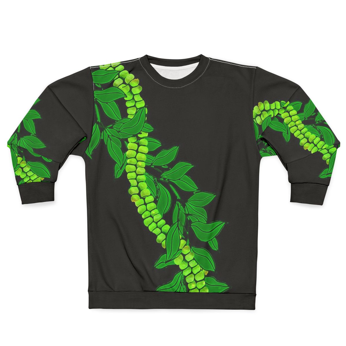 Hawaiian floral sweatshirt for women