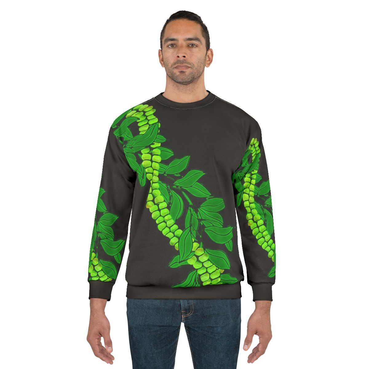 Hawaiian floral sweatshirt for women