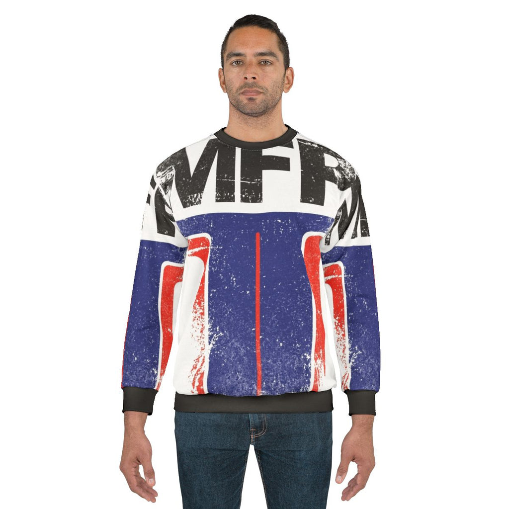 Main Force Patrol Sweatshirt - Mad Max Inspired Post-Apocalyptic Fashion