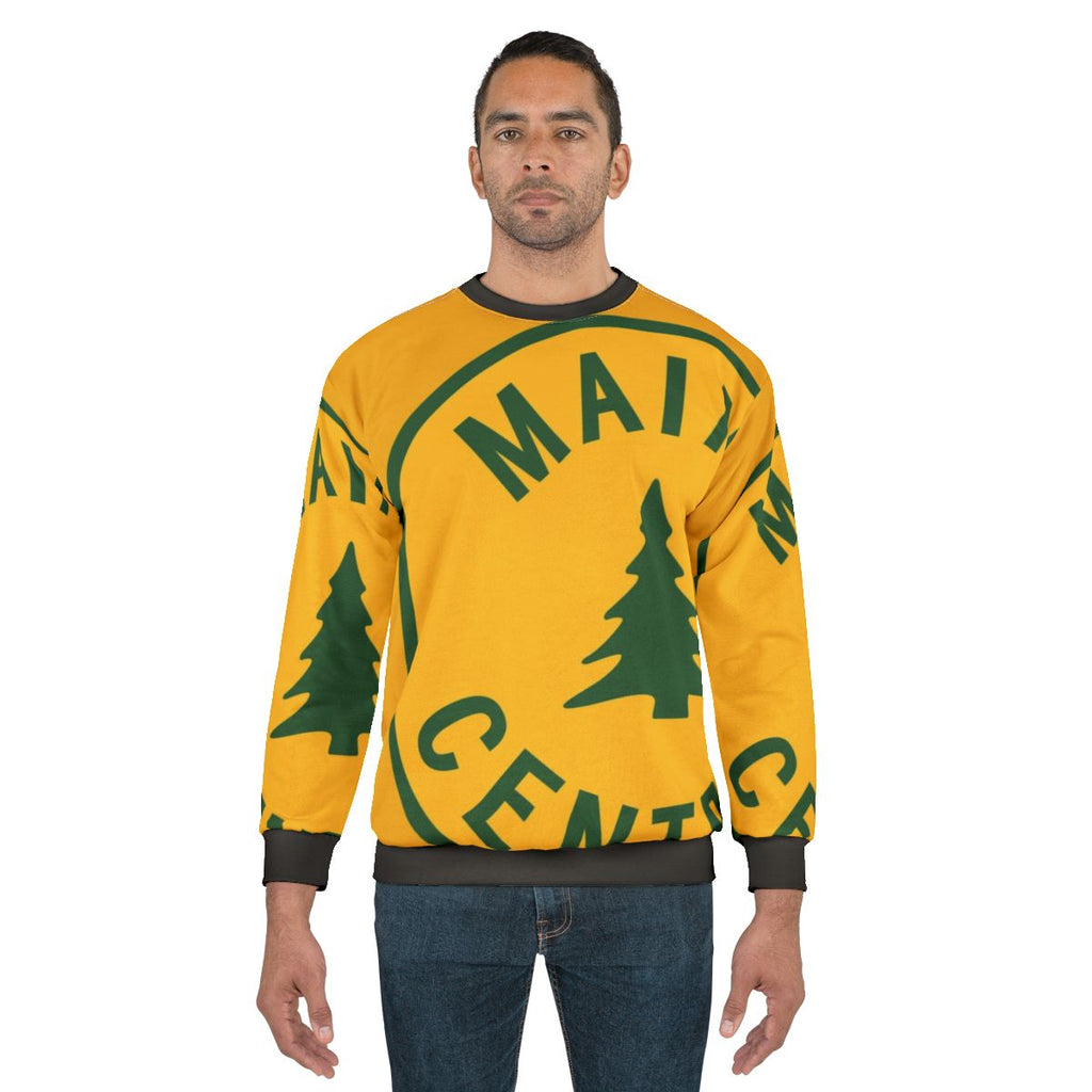 Vintage Maine Central Railway By Pan Am Sweatshirt