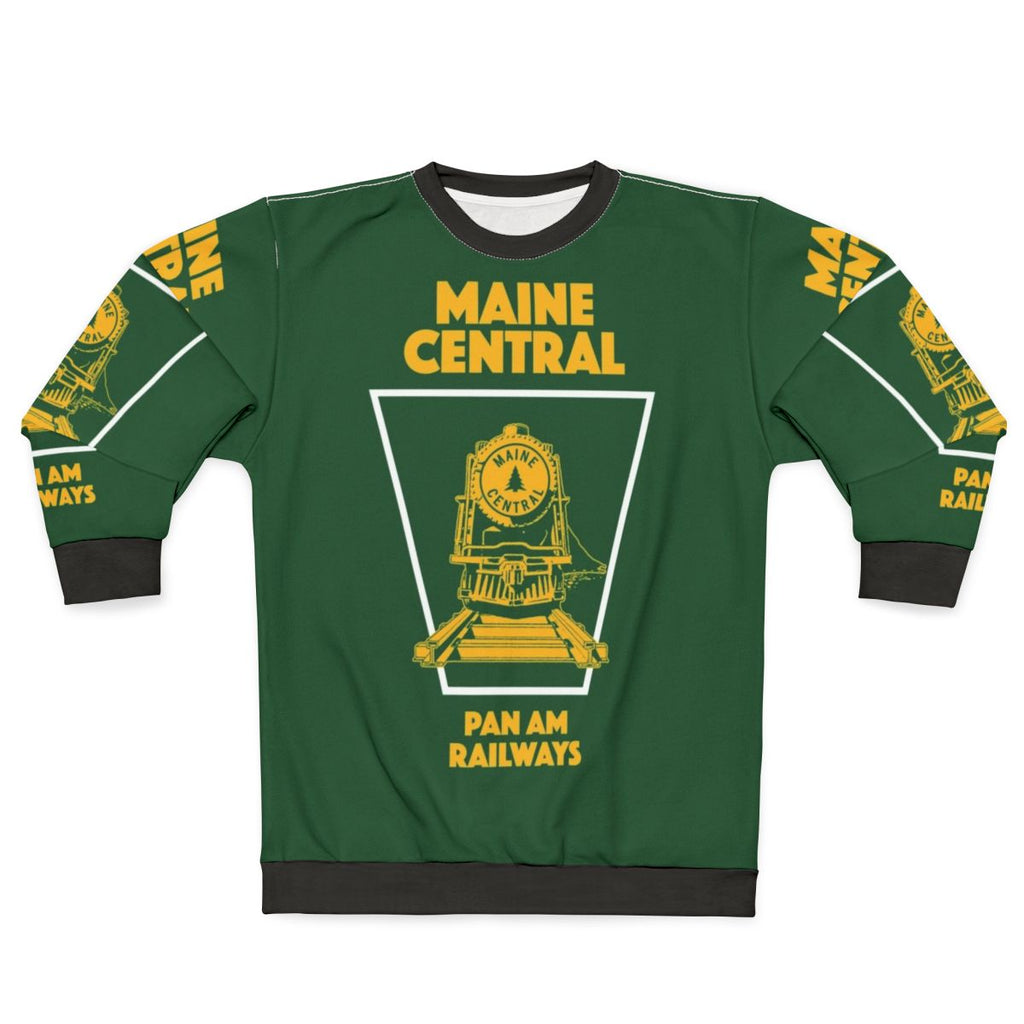 Vintage Maine Central Railroad Train Emblem Sweatshirt