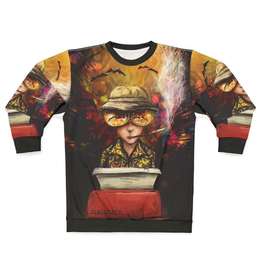 Maintain Sweatshirt with Hunter S. Thompson inspired design