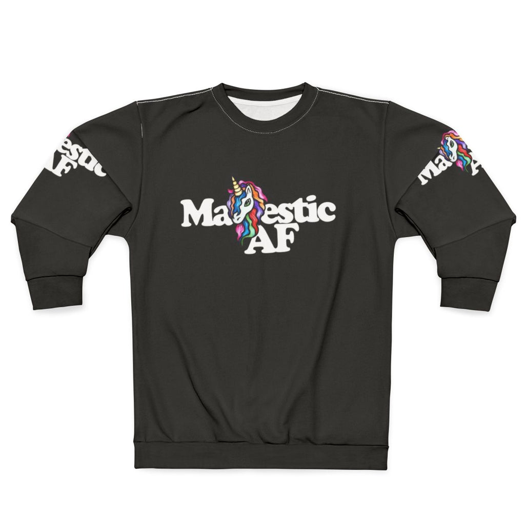 Majestic AF Retro Unicorn Sweatshirt