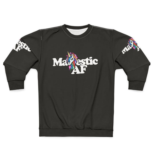 Majestic AF Retro Unicorn Sweatshirt