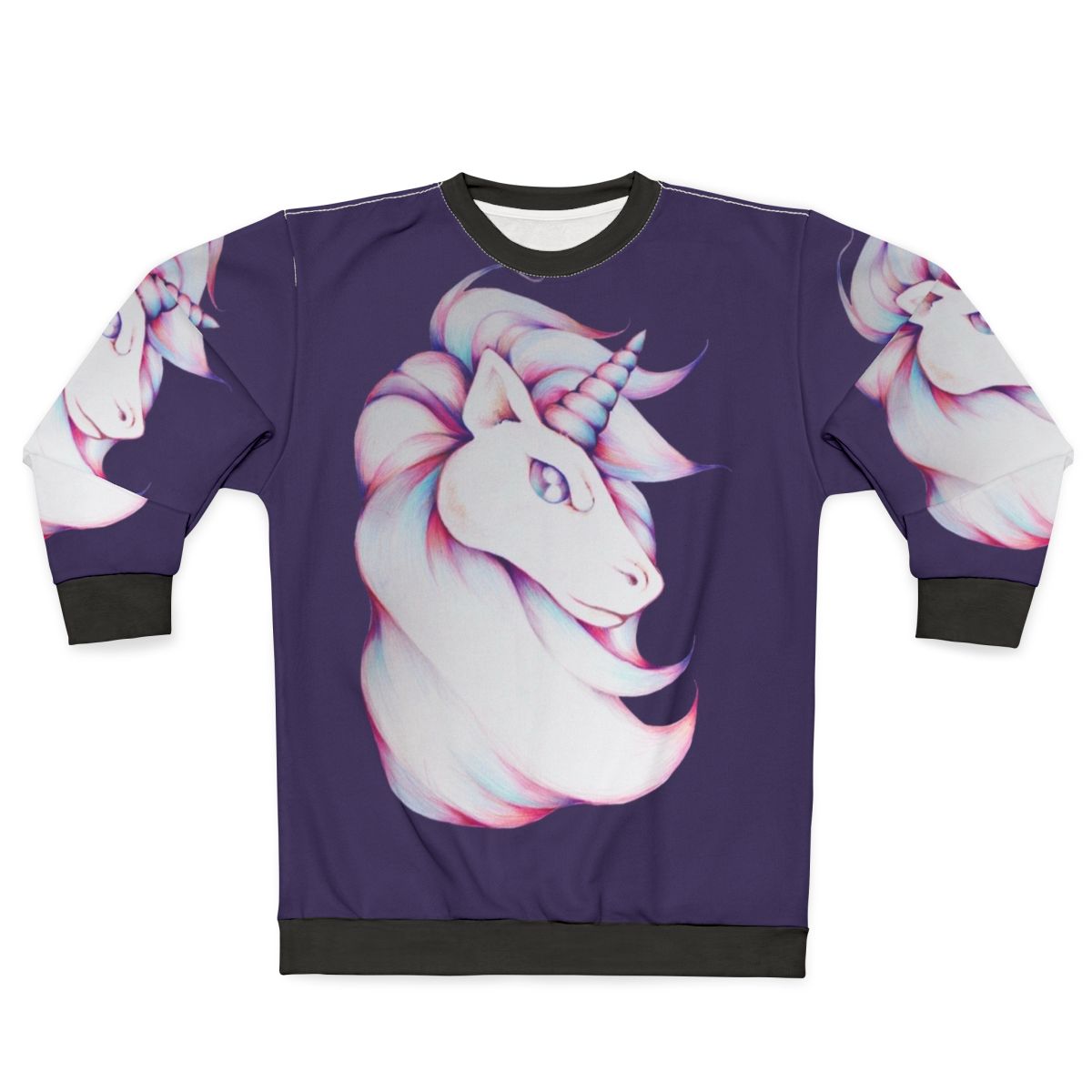 Majestic badass unicorn sweatshirt