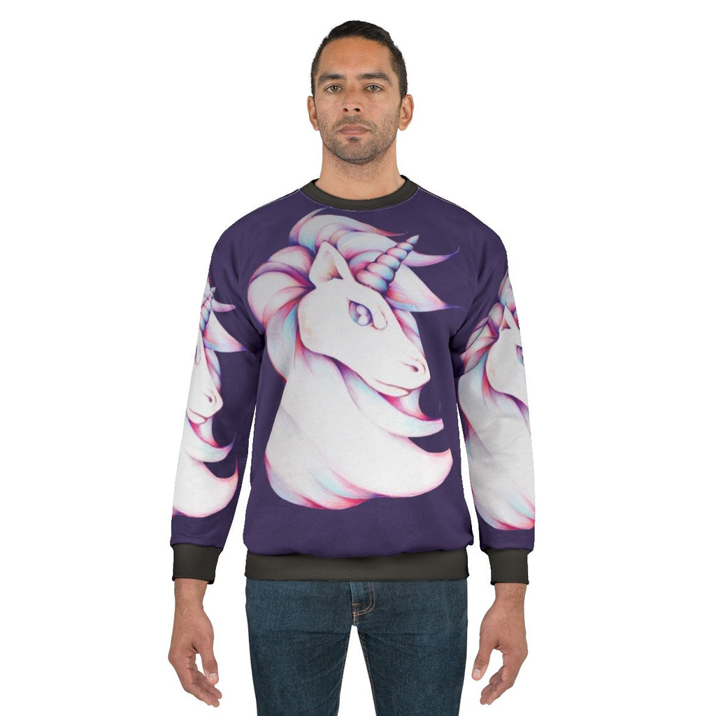 Majestic badass unicorn sweatshirt