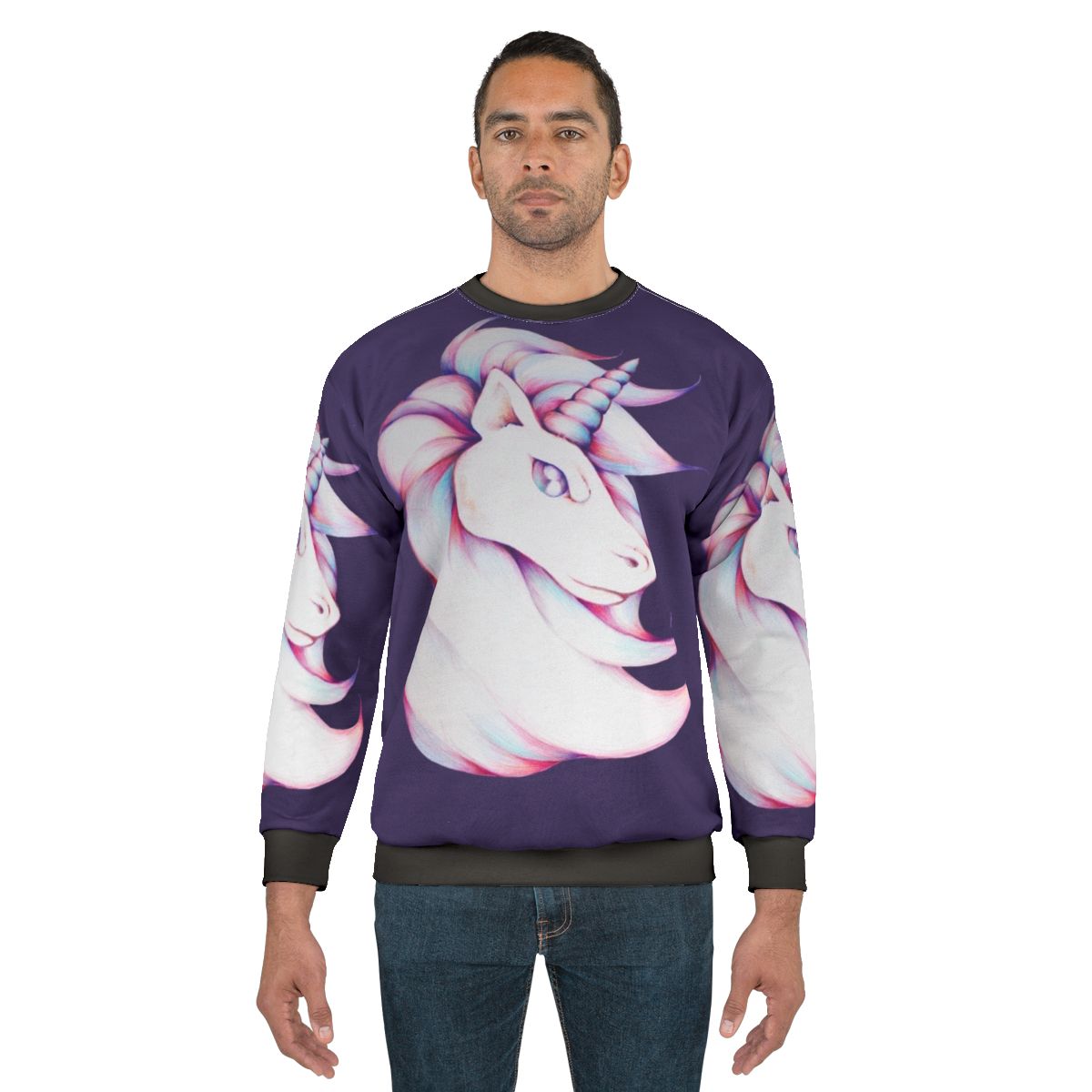 Majestic badass unicorn sweatshirt