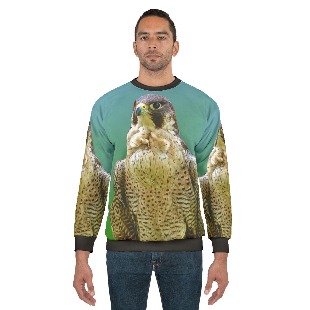 Majestic Peregrine Falcon Sweatshirt