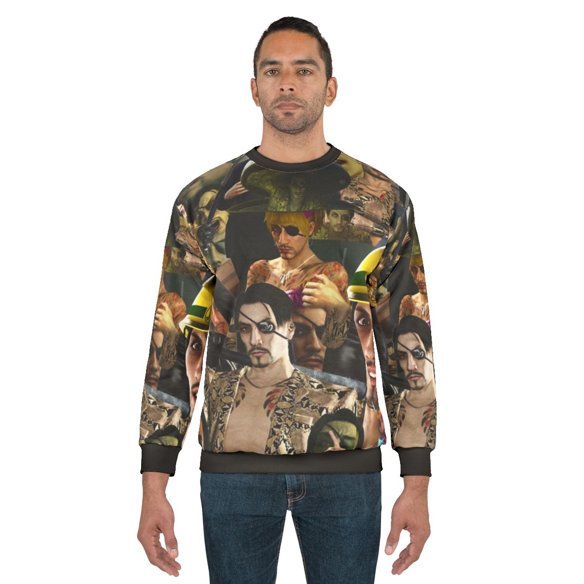 Goro Majima "Majima Everywhere" Inspired Sweatshirt