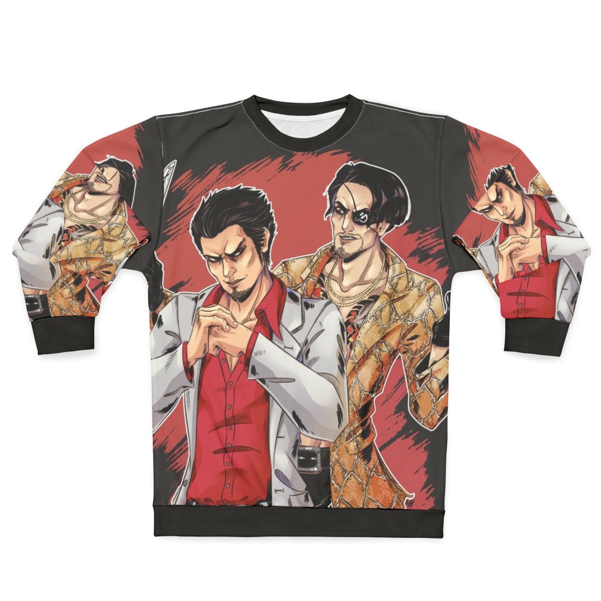 Majima Everywhere Yakuza Goro Majima and Kiryu Kazuma Sweatshirt