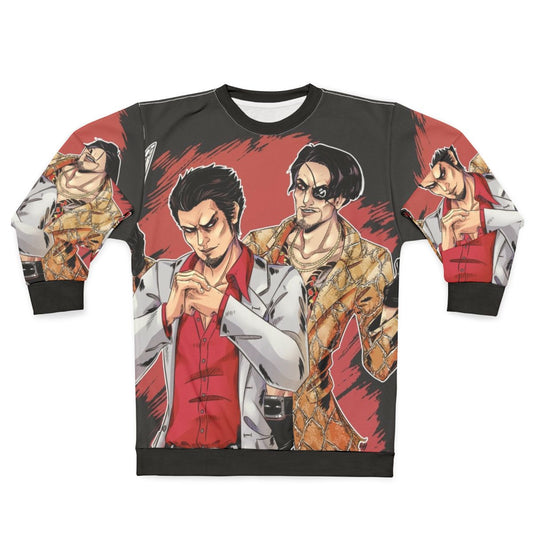 Majima Everywhere Yakuza Goro Majima and Kiryu Kazuma Sweatshirt