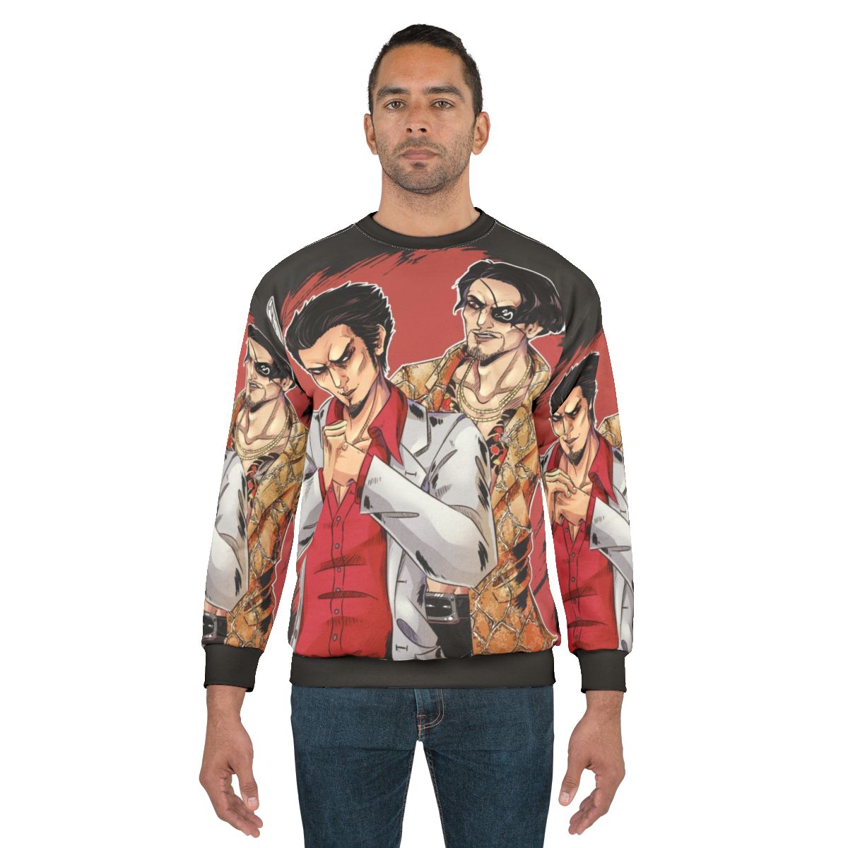 Majima Everywhere Yakuza Goro Majima and Kiryu Kazuma Sweatshirt
