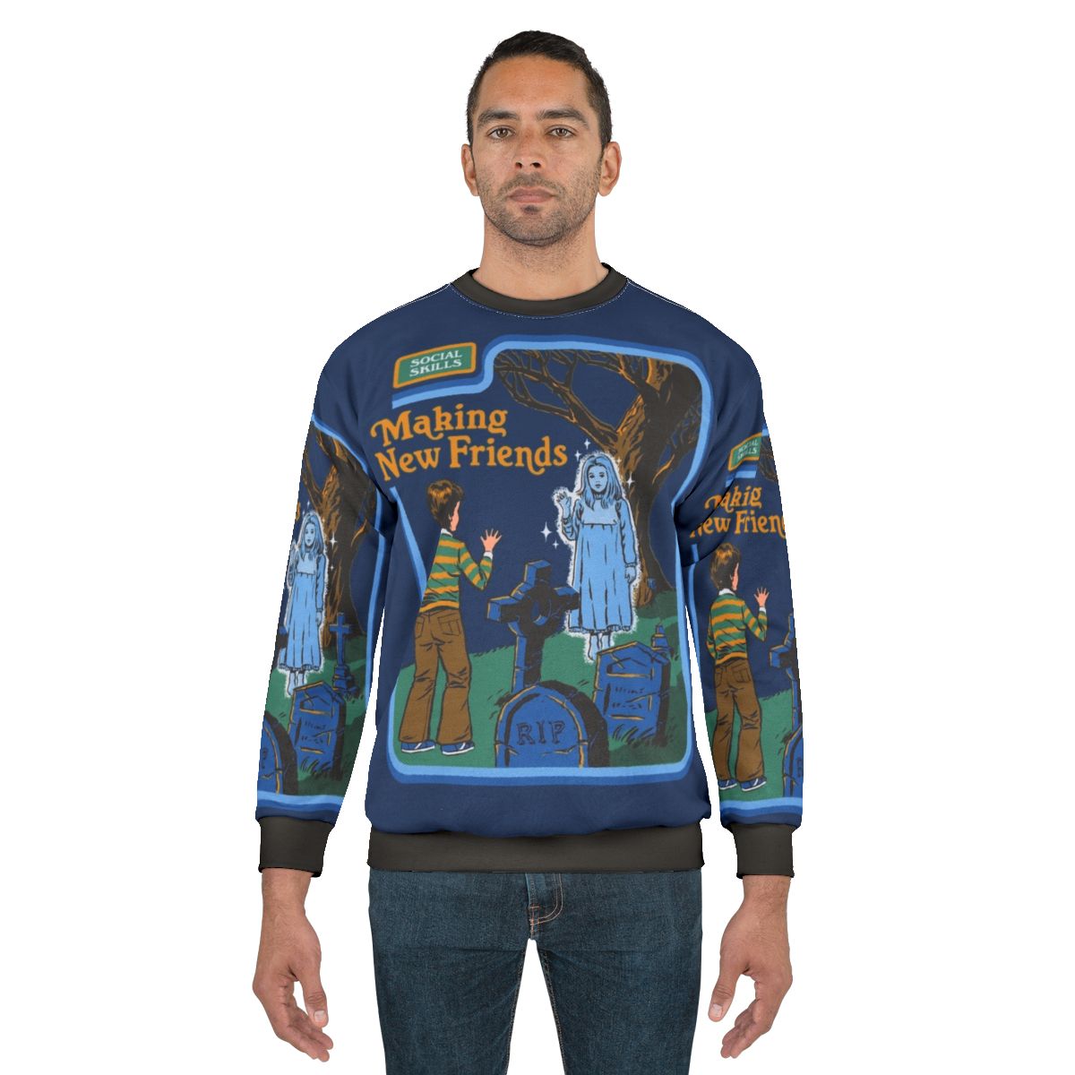 Making New Friends Spooky Sweatshirt