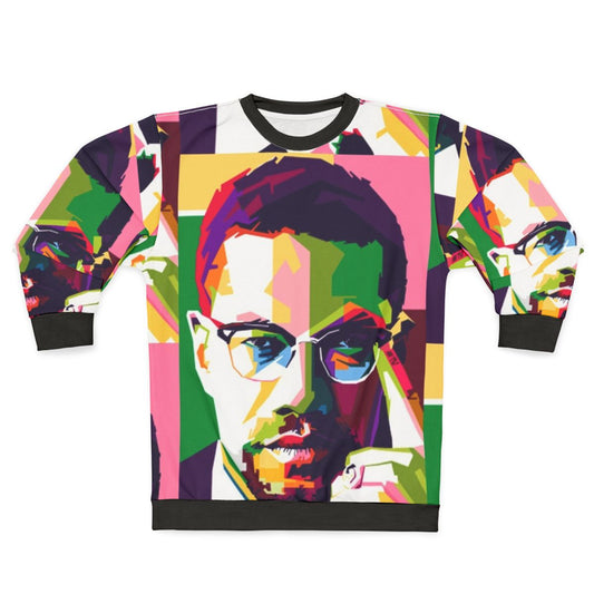 Malcolm X Sweatshirt - Tribute to Civil Rights Activist