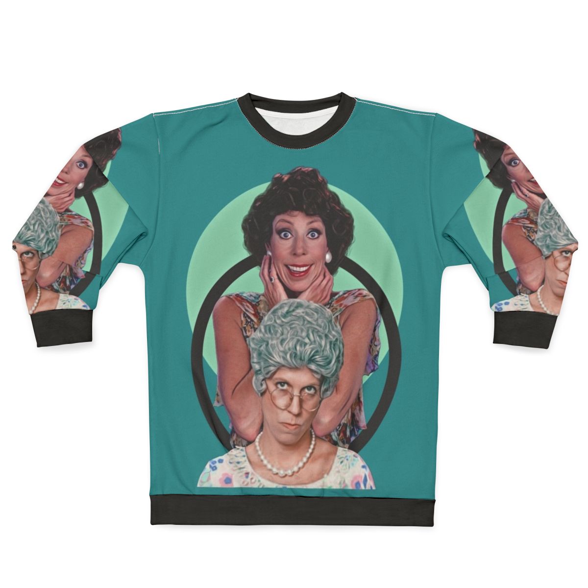 Mama's Family Eunice Sweatshirt featuring classic 80s TV show characters
